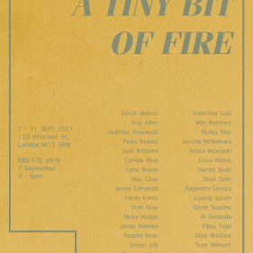 A Tiny Bit Of Fire - Poster