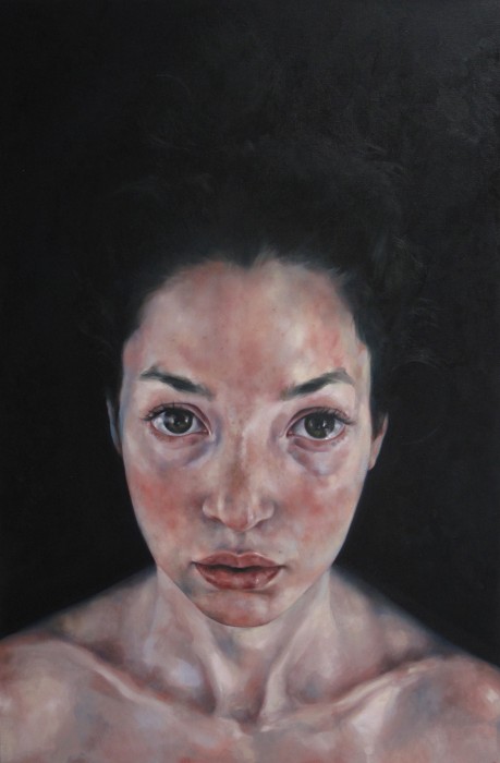 'Violetta', oil on canvas, 120 x 80 cm, 2015